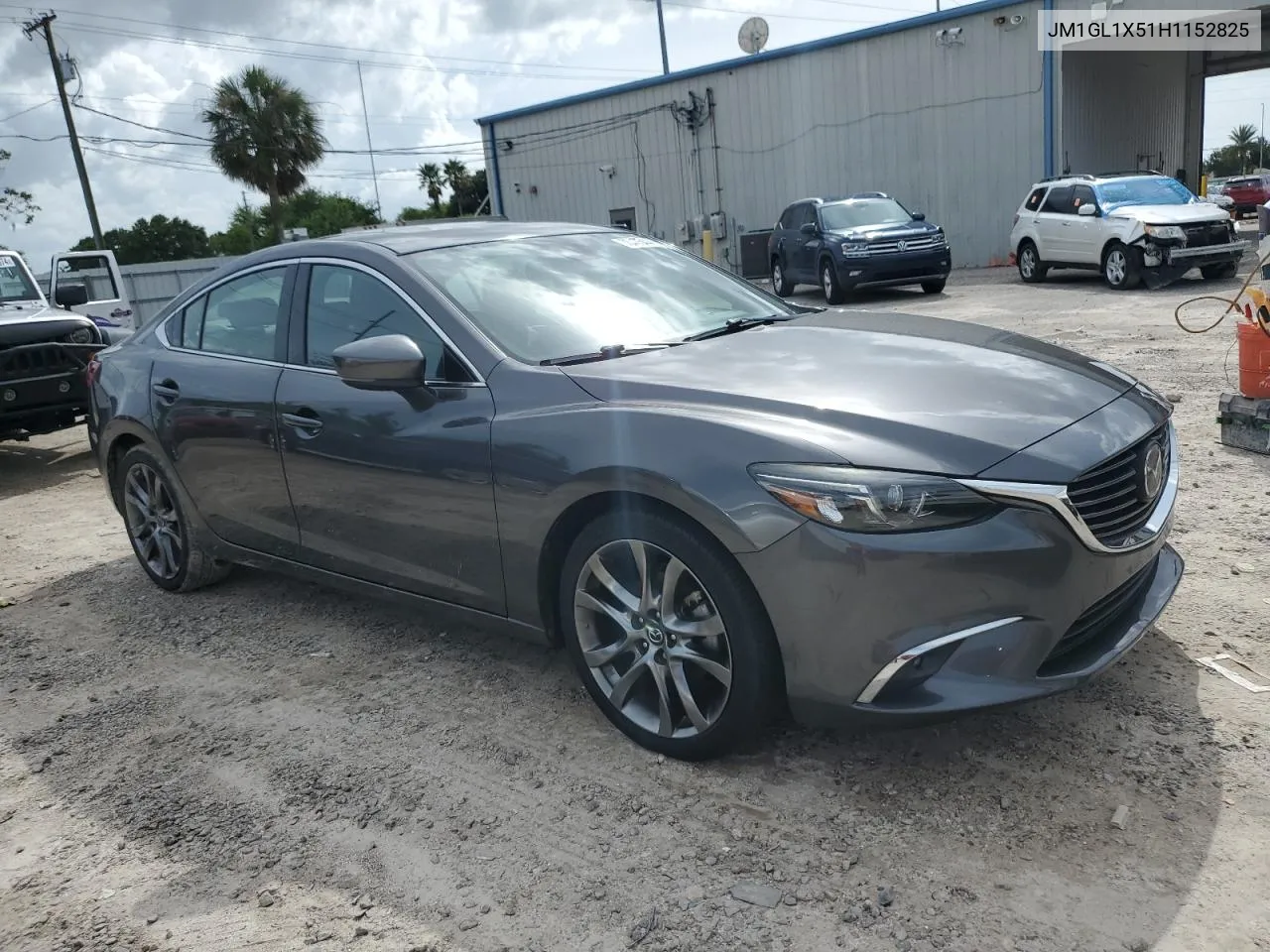 2017 Mazda 6 Grand Touring VIN: JM1GL1X51H1152825 Lot: 70475444