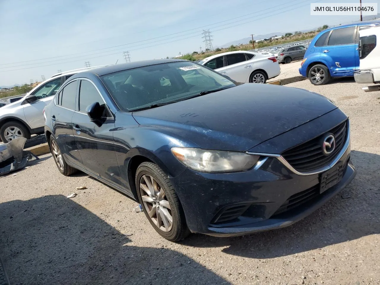 2017 Mazda 6 Sport VIN: JM1GL1U56H1104676 Lot: 71039904