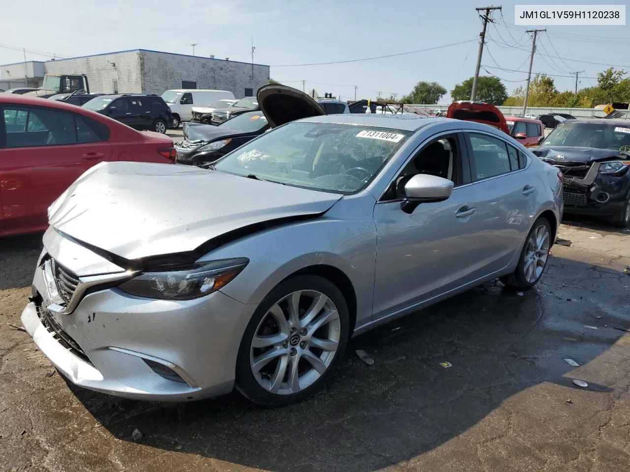 JM1GL1V59H1120238 2017 Mazda 6 Touring