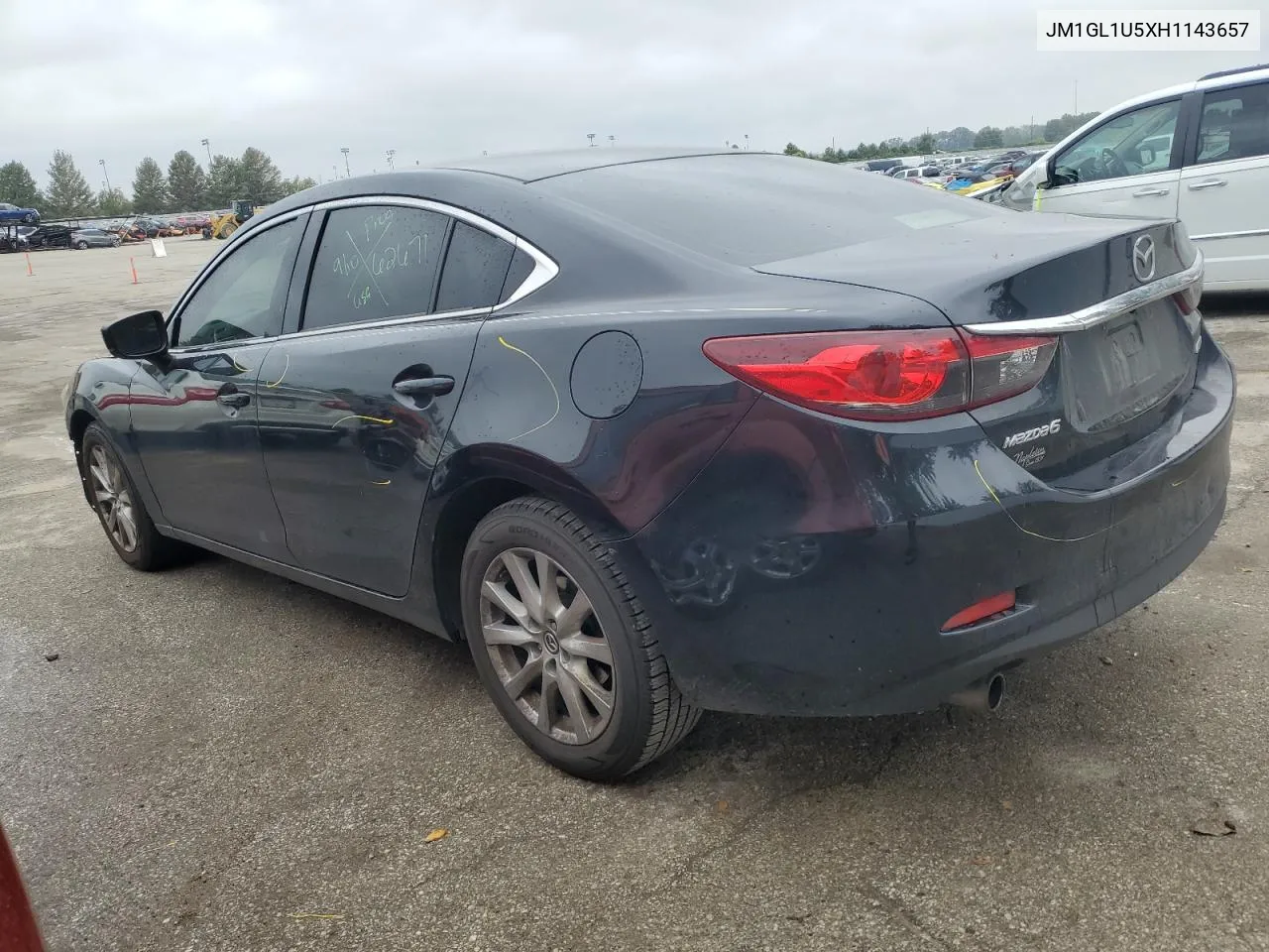 JM1GL1U5XH1143657 2017 Mazda 6 Sport