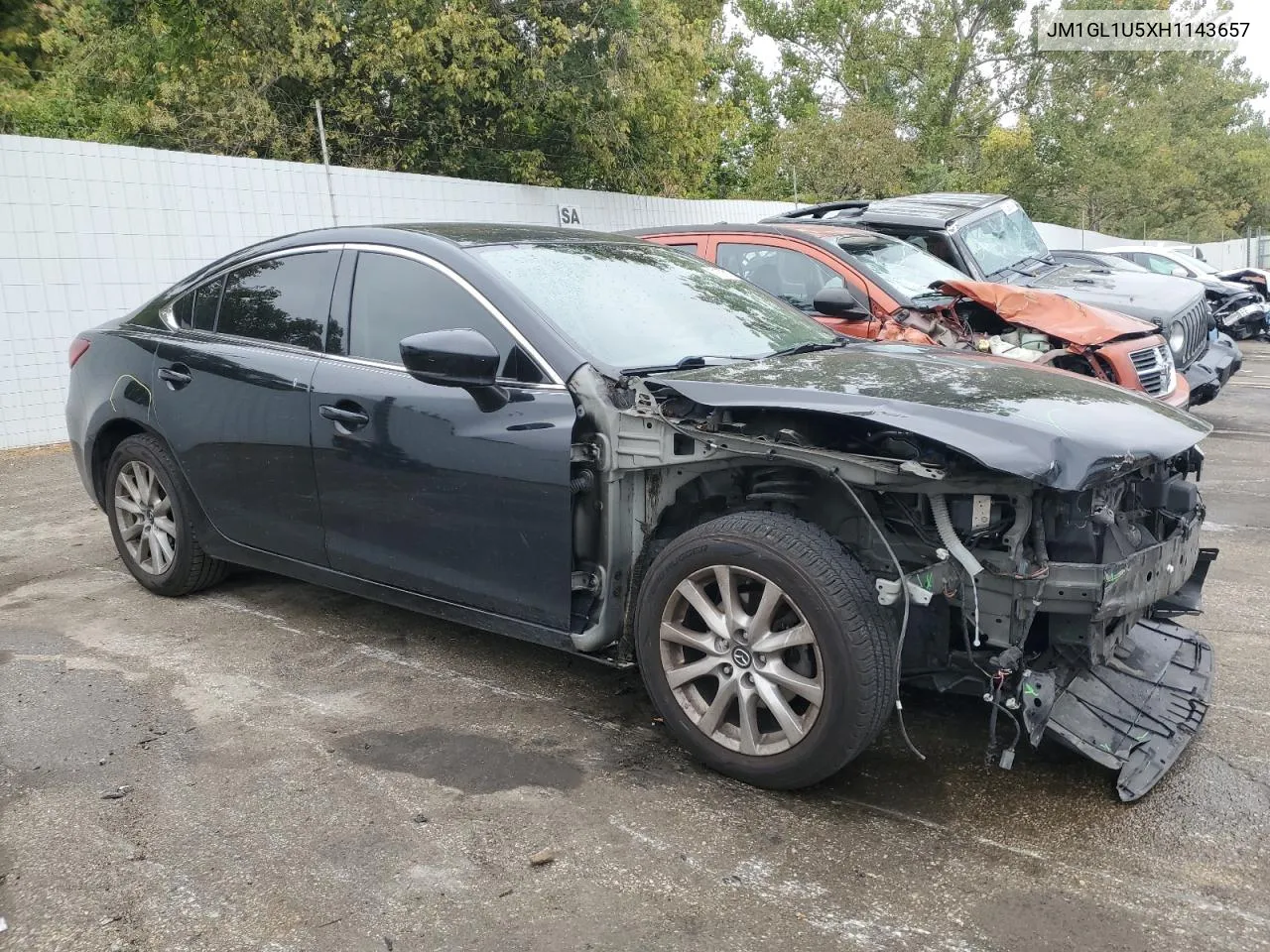 2017 Mazda 6 Sport VIN: JM1GL1U5XH1143657 Lot: 71675174