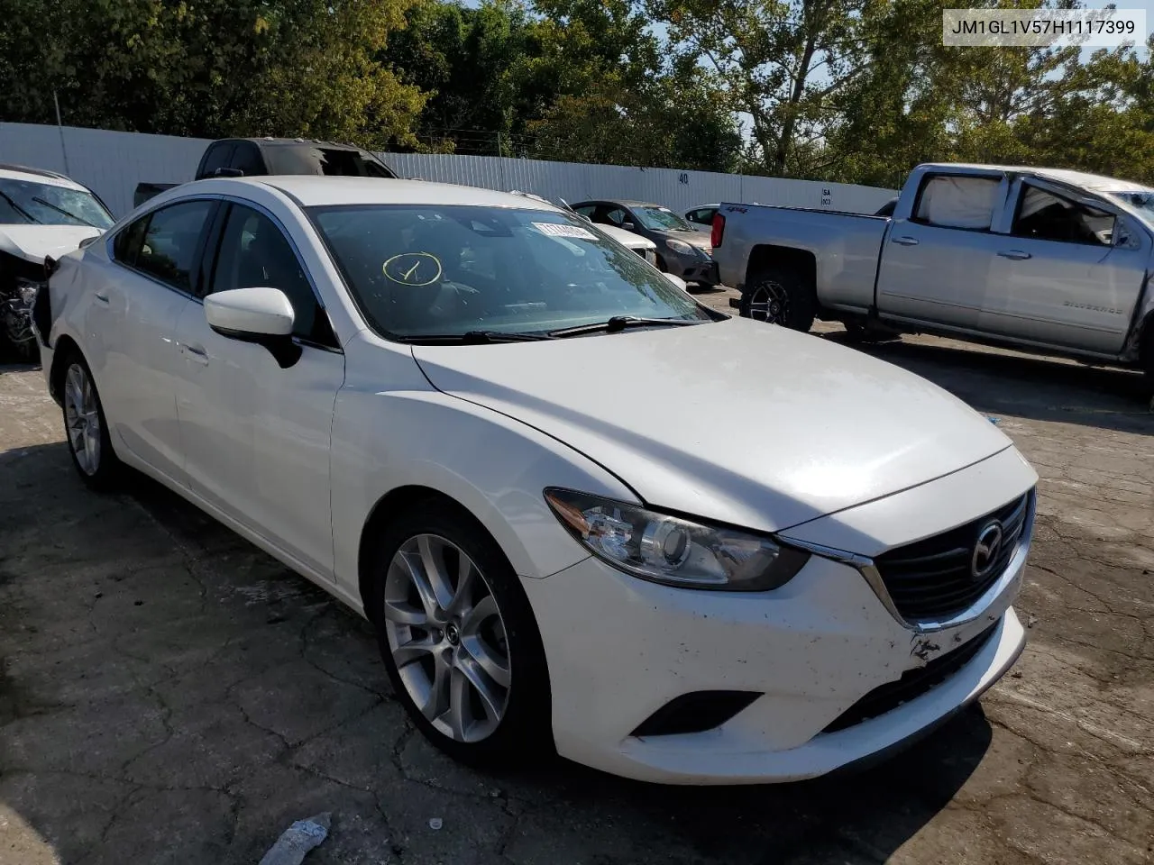 JM1GL1V57H1117399 2017 Mazda 6 Touring