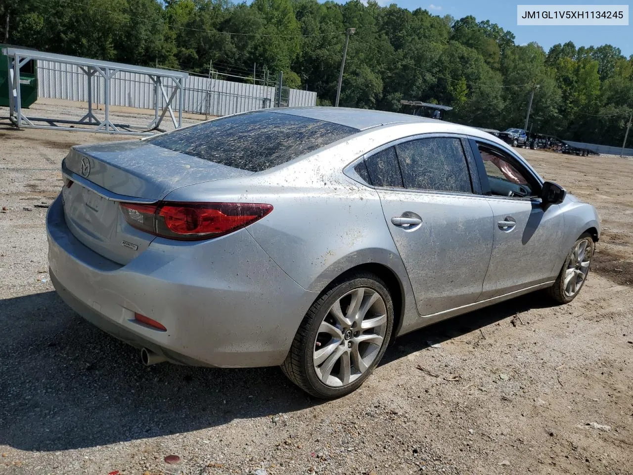 2017 Mazda 6 Touring VIN: JM1GL1V5XH1134245 Lot: 72080834