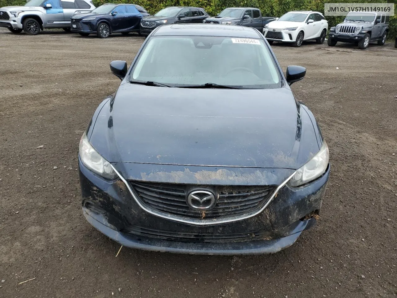 JM1GL1V57H1149169 2017 Mazda 6 Touring