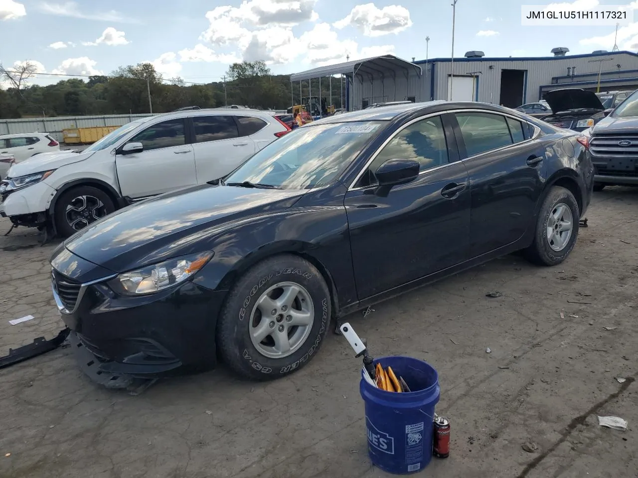 2017 Mazda 6 Sport VIN: JM1GL1U51H1117321 Lot: 72500104