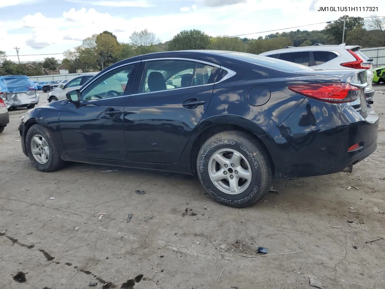 JM1GL1U51H1117321 2017 Mazda 6 Sport