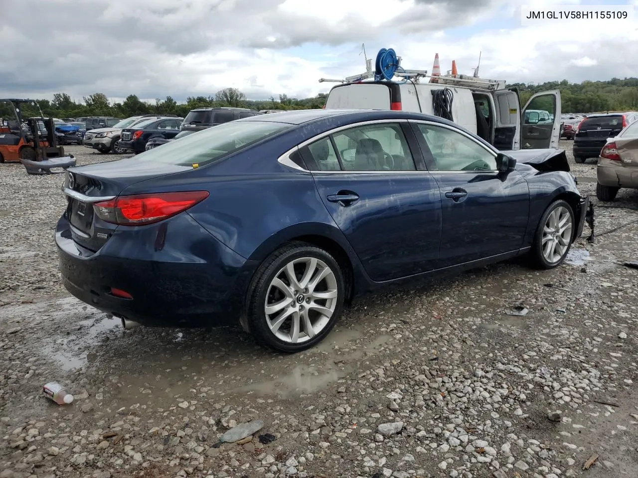 2017 Mazda 6 Touring VIN: JM1GL1V58H1155109 Lot: 72631424