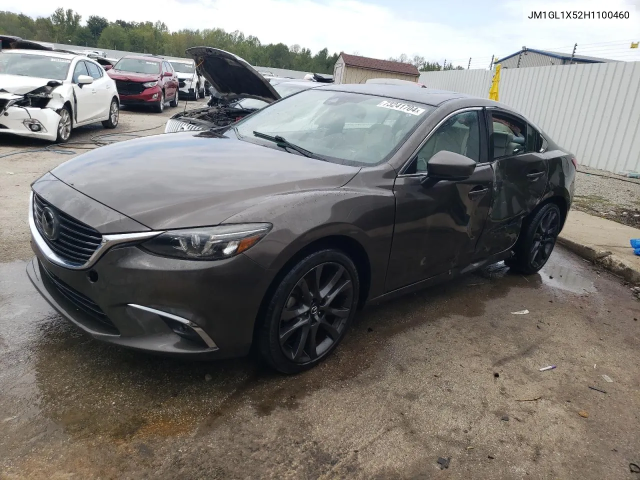 2017 Mazda 6 Grand Touring VIN: JM1GL1X52H1100460 Lot: 73241704