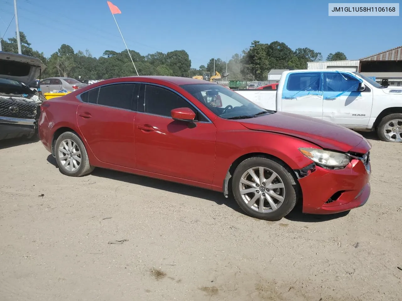 JM1GL1U58H1106168 2017 Mazda 6 Sport