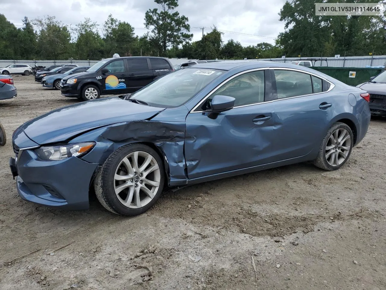 JM1GL1V53H1114645 2017 Mazda 6 Touring