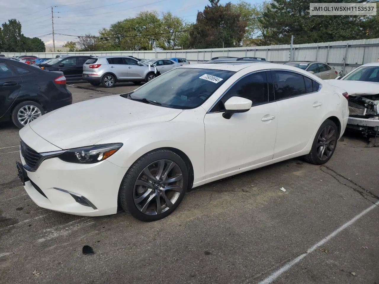 JM1GL1W5XH1153537 2017 Mazda 6 Grand Touring