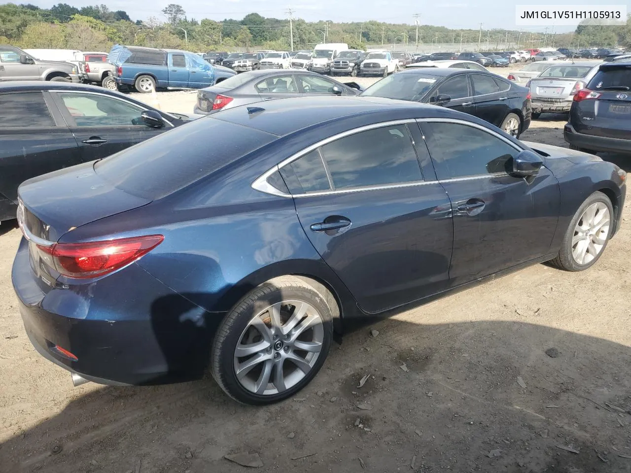 JM1GL1V51H1105913 2017 Mazda 6 Touring