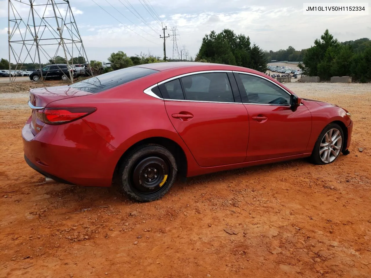 2017 Mazda 6 Touring VIN: JM1GL1V50H1152334 Lot: 74667524