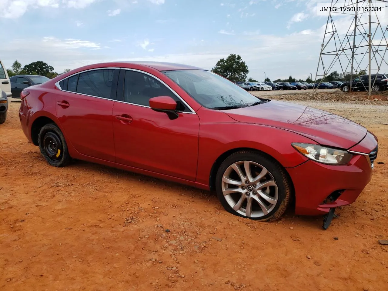 2017 Mazda 6 Touring VIN: JM1GL1V50H1152334 Lot: 74667524