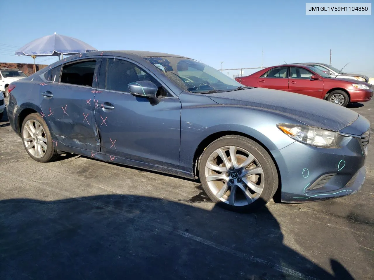 JM1GL1V59H1104850 2017 Mazda 6 Touring