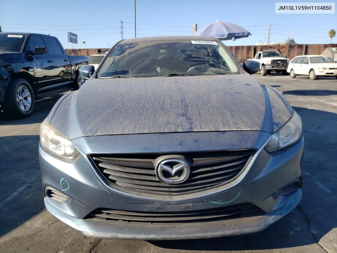 JM1GL1V59H1104850 2017 Mazda 6 Touring