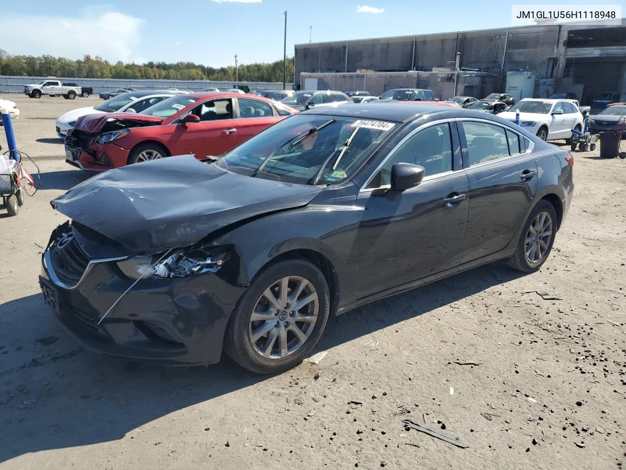 2017 Mazda 6 Sport VIN: JM1GL1U56H1118948 Lot: 75474704