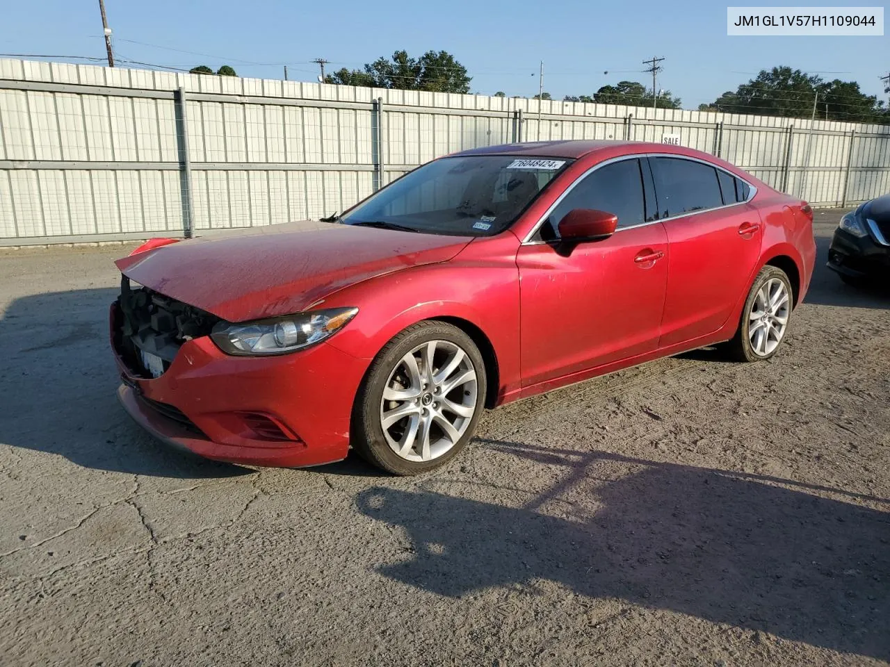 2017 Mazda 6 Touring VIN: JM1GL1V57H1109044 Lot: 76048424