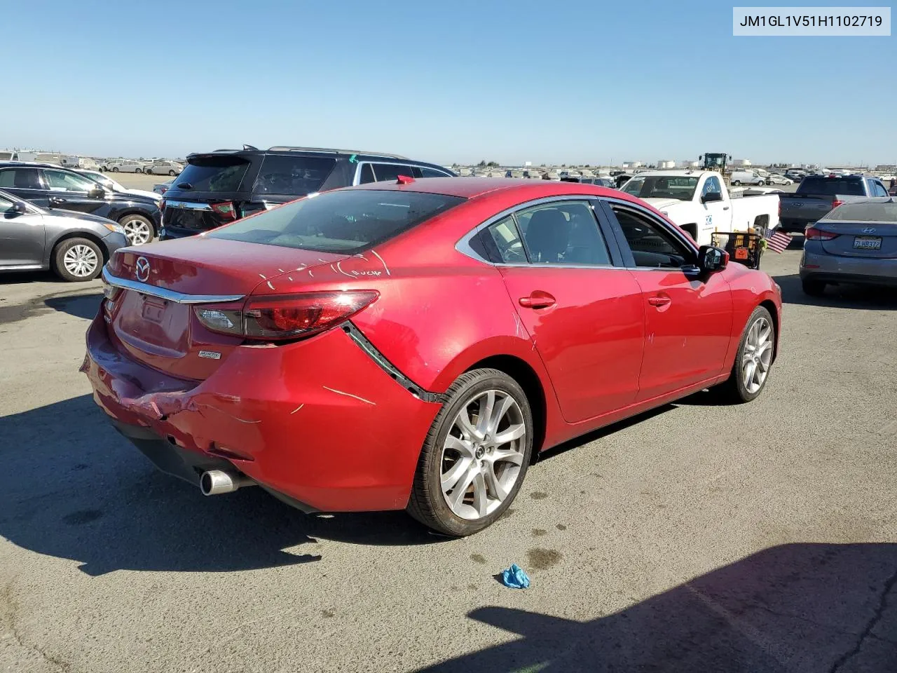 2017 Mazda 6 Touring VIN: JM1GL1V51H1102719 Lot: 76074334