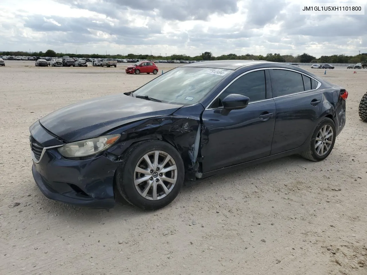 2017 Mazda 6 Sport VIN: JM1GL1U5XH1101800 Lot: 77912494