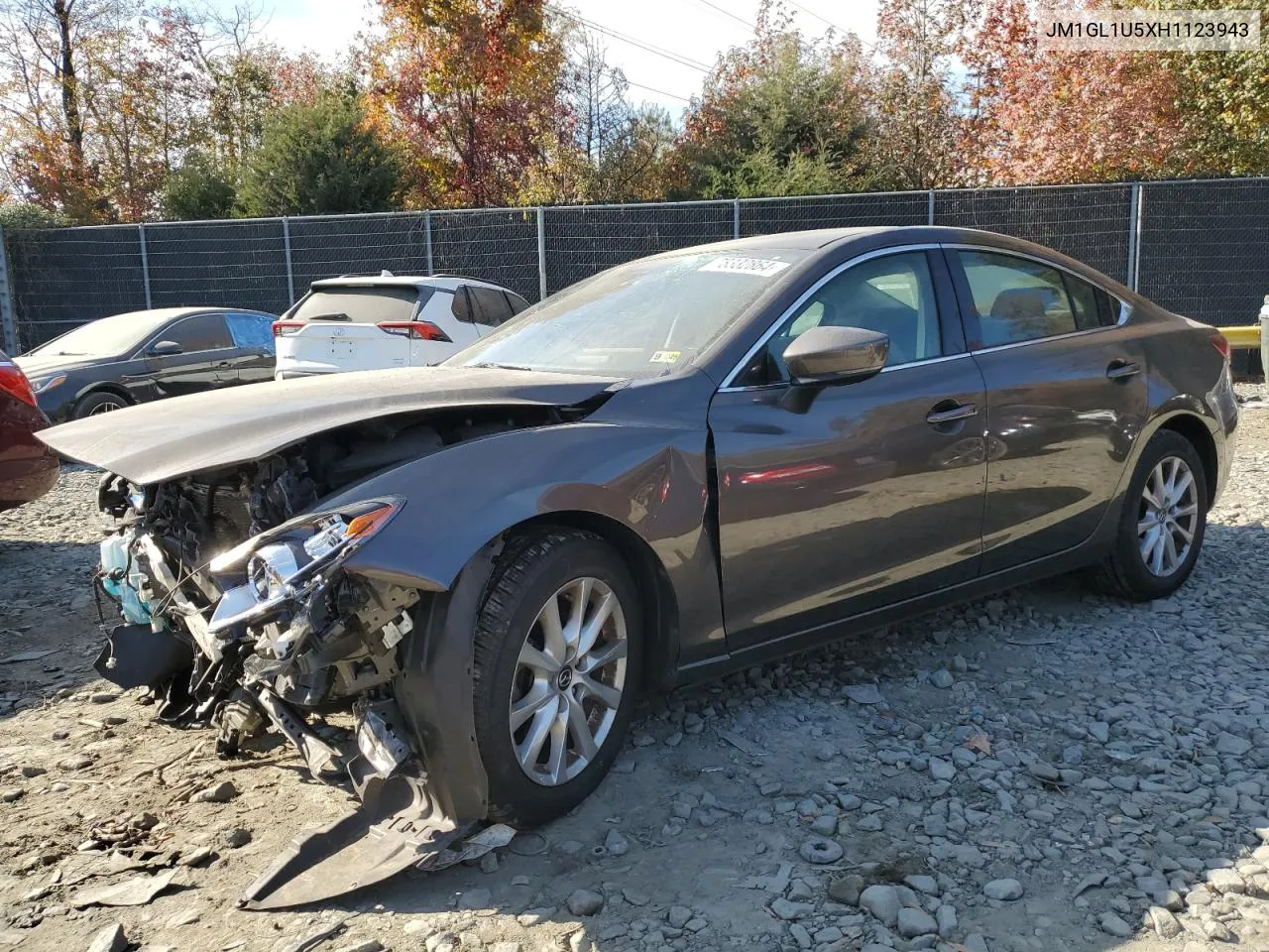 2017 Mazda 6 Sport VIN: JM1GL1U5XH1123943 Lot: 78332864