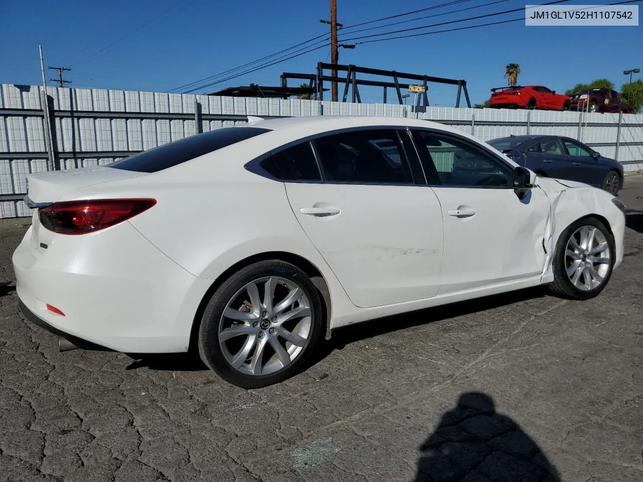 2017 Mazda 6 Touring VIN: JM1GL1V52H1107542 Lot: 79340724