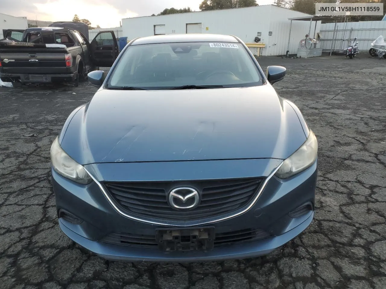 2017 Mazda 6 Touring VIN: JM1GL1V58H1118559 Lot: 80243514