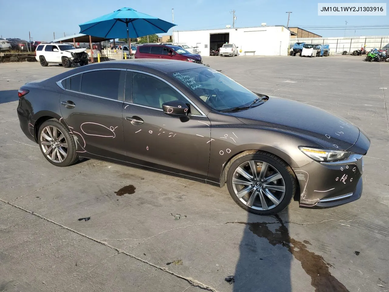 2018 Mazda 6 Grand Touring Reserve VIN: JM1GL1WY2J1303916 Lot: 60874184