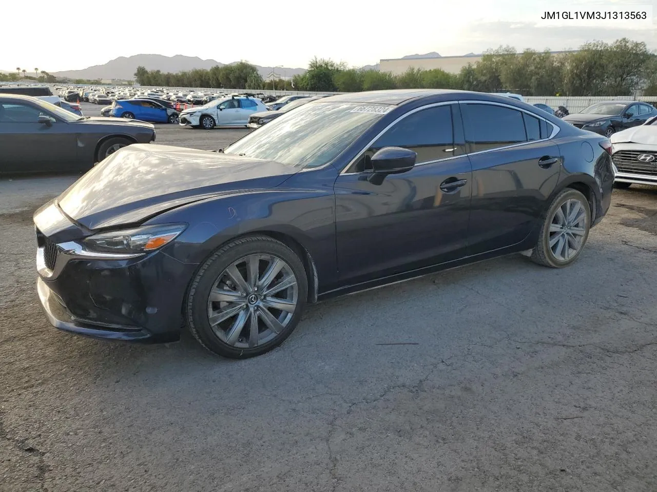 2018 Mazda 6 Touring VIN: JM1GL1VM3J1313563 Lot: 66728324