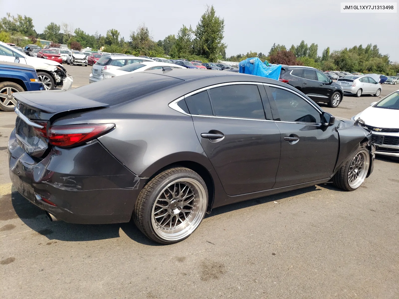 2018 Mazda 6 Signature VIN: JM1GL1XY7J1313498 Lot: 66796794