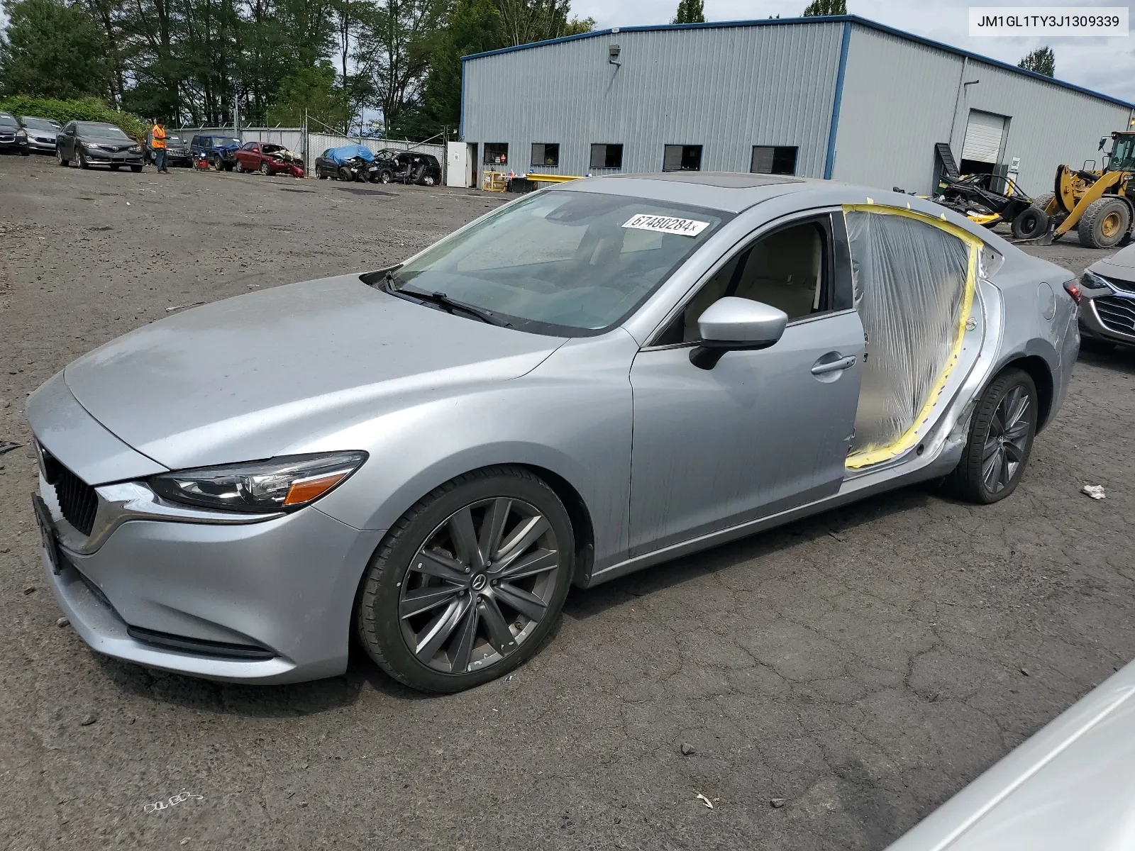 2018 Mazda 6 Grand Touring VIN: JM1GL1TY3J1309339 Lot: 67480284