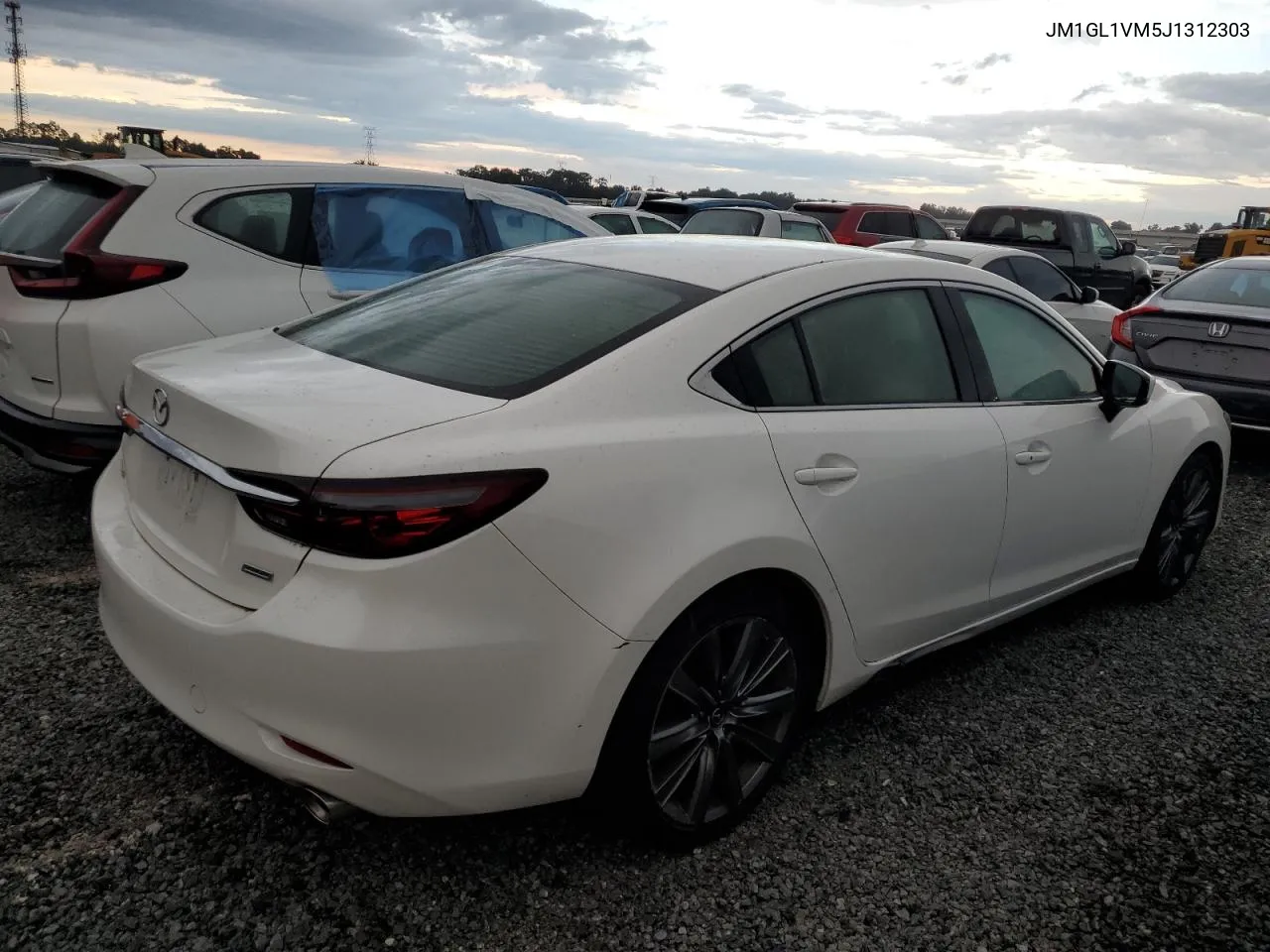 2018 Mazda 6 Touring VIN: JM1GL1VM5J1312303 Lot: 74134734