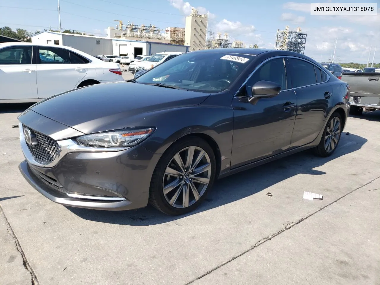 2018 Mazda 6 Signature VIN: JM1GL1XYXJ1318078 Lot: 74148904