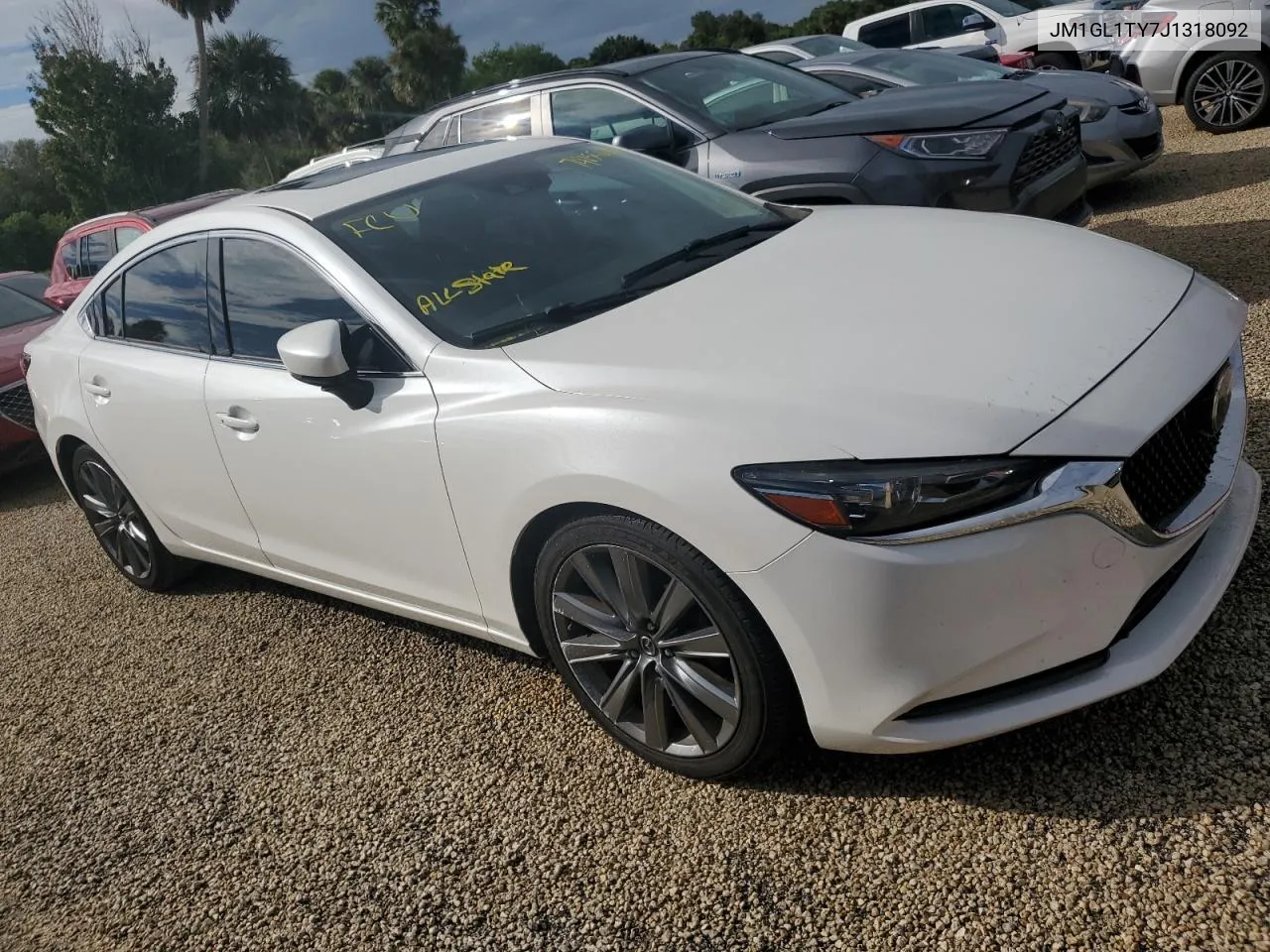 2018 Mazda 6 Grand Touring VIN: JM1GL1TY7J1318092 Lot: 74155644