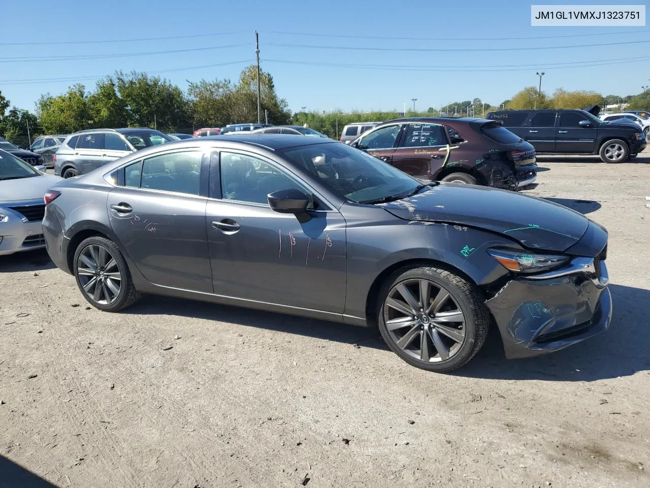 2018 Mazda 6 Touring VIN: JM1GL1VMXJ1323751 Lot: 74257034