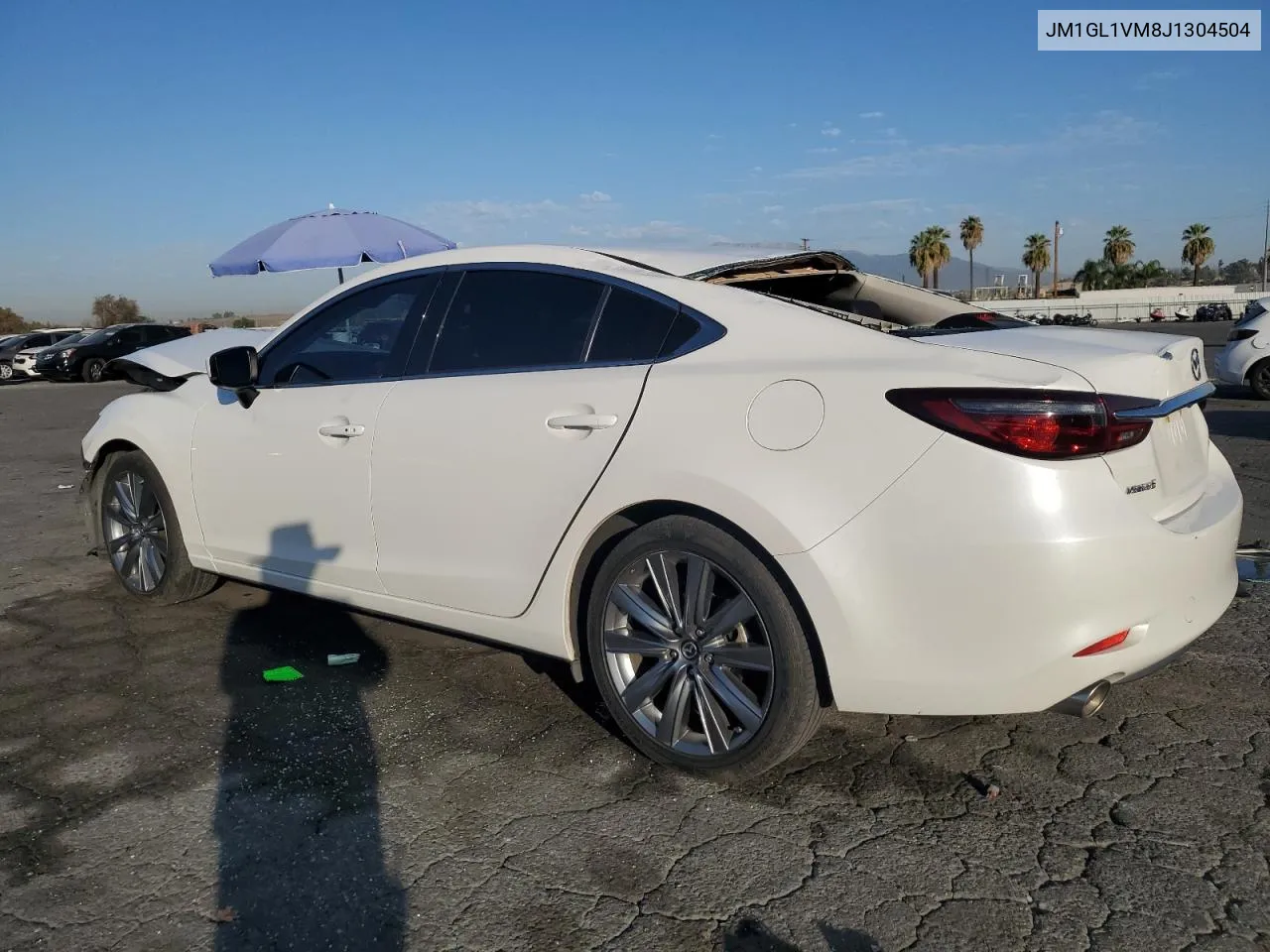 2018 Mazda 6 Touring VIN: JM1GL1VM8J1304504 Lot: 74286454