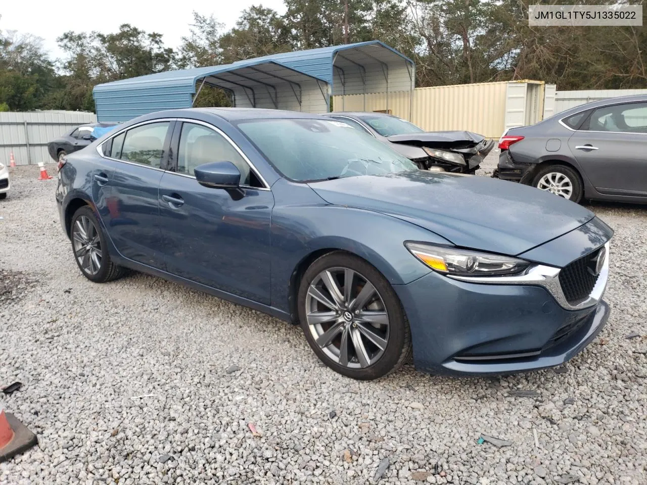 2018 Mazda 6 Grand Touring VIN: JM1GL1TY5J1335022 Lot: 74394474