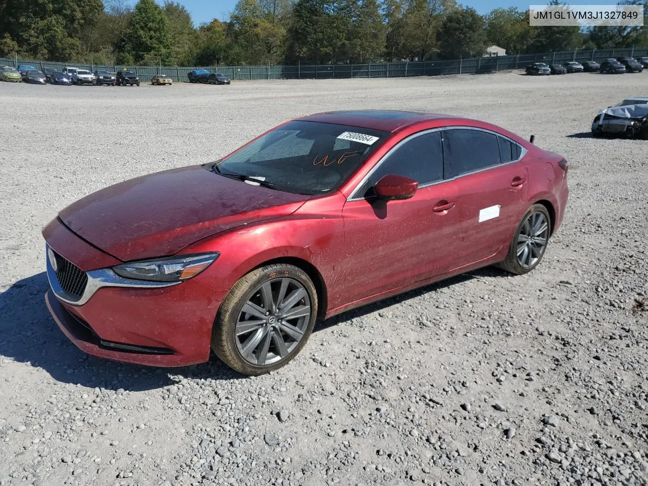 2018 Mazda 6 Touring VIN: JM1GL1VM3J1327849 Lot: 75008664