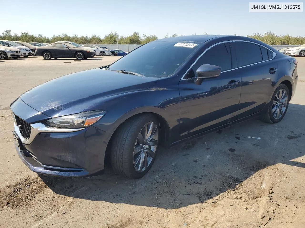 2018 Mazda 6 Touring VIN: JM1GL1VM5J1312575 Lot: 76265314