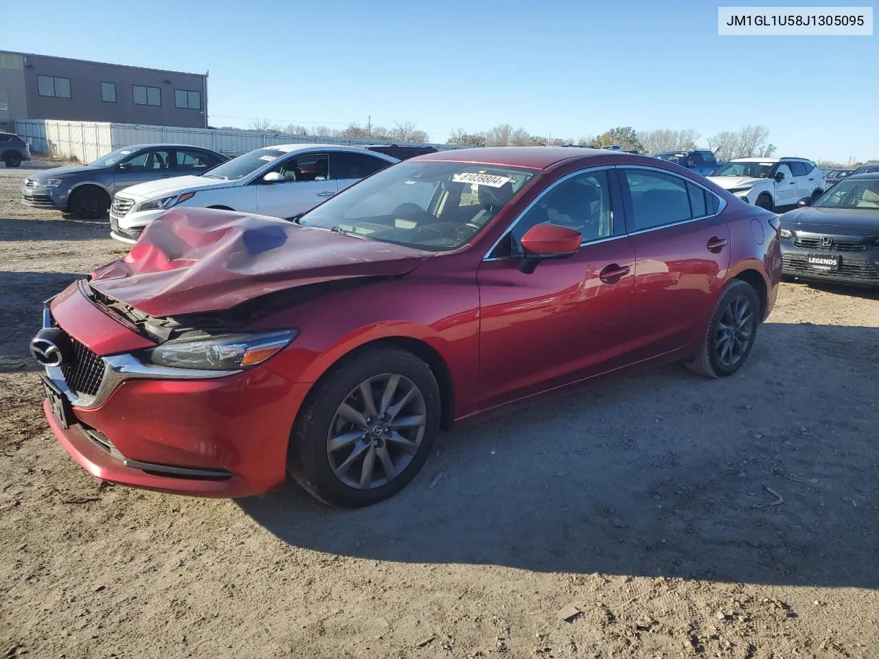 2018 Mazda 6 Sport VIN: JM1GL1U58J1305095 Lot: 81039804