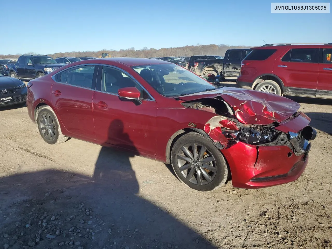 2018 Mazda 6 Sport VIN: JM1GL1U58J1305095 Lot: 81039804