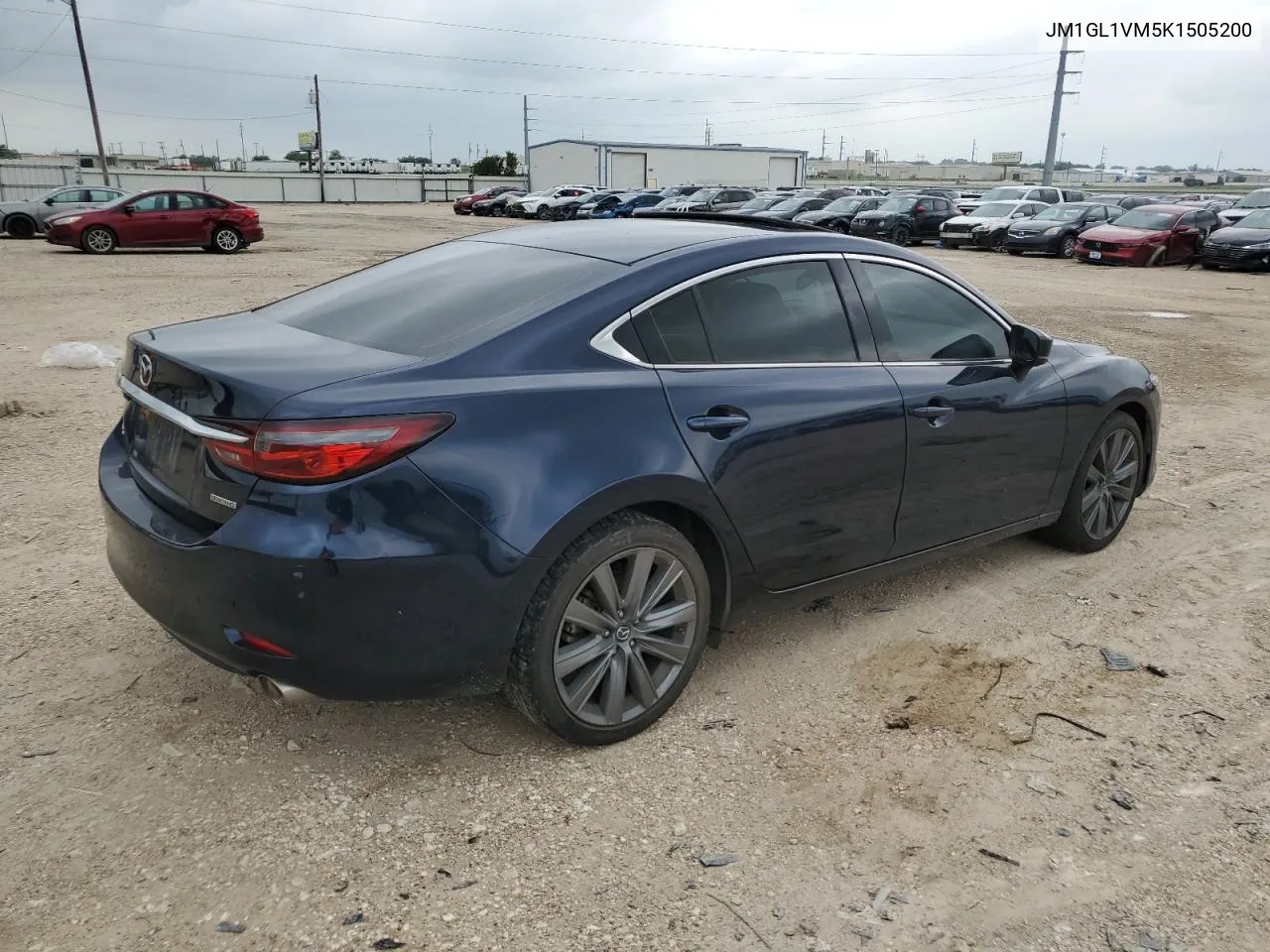 2019 Mazda 6 Touring VIN: JM1GL1VM5K1505200 Lot: 53174944