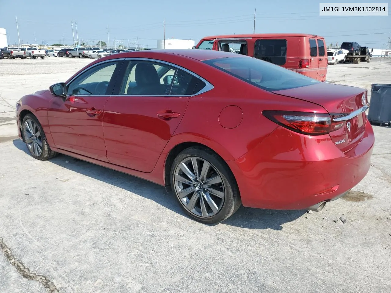 2019 Mazda 6 Touring VIN: JM1GL1VM3K1502814 Lot: 53826444