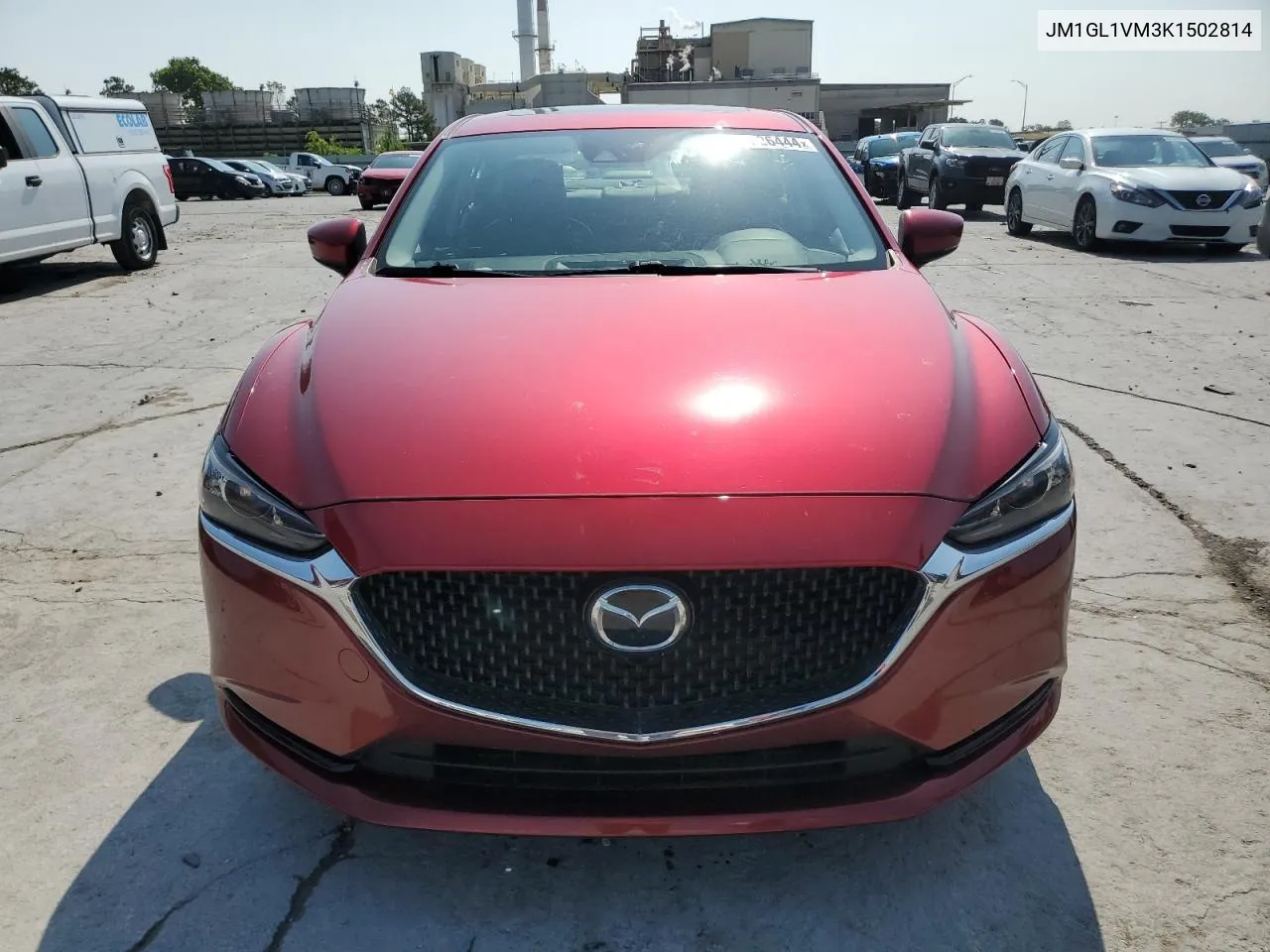 2019 Mazda 6 Touring VIN: JM1GL1VM3K1502814 Lot: 53826444