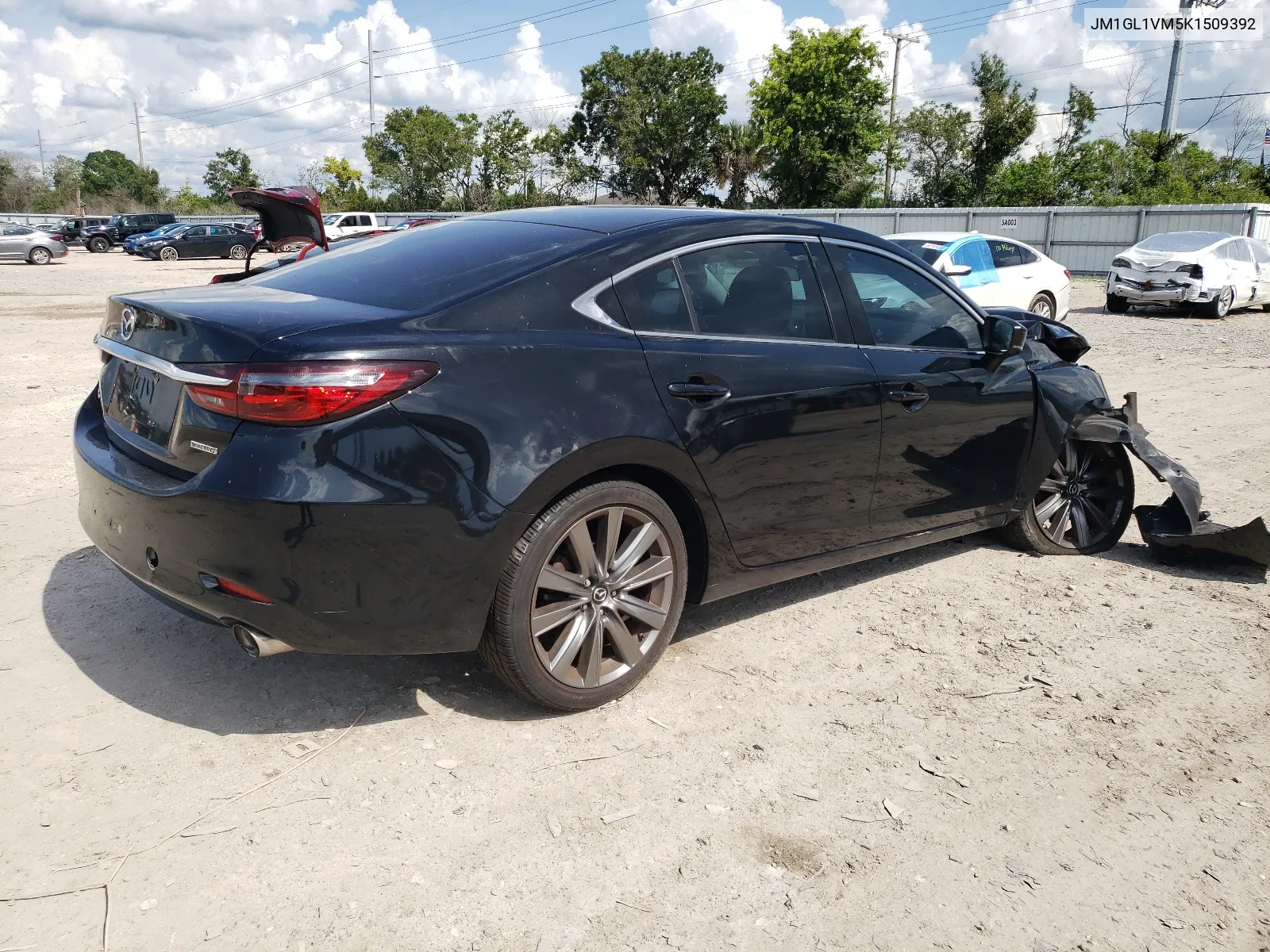 2019 Mazda 6 Touring VIN: JM1GL1VM5K1509392 Lot: 65205694