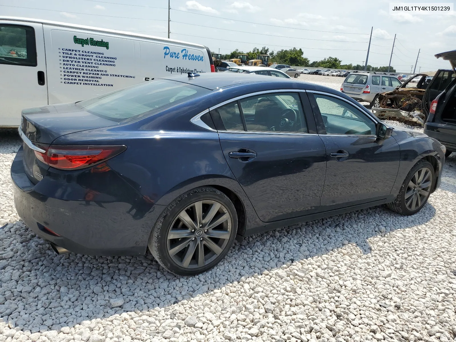 2019 Mazda 6 Grand Touring VIN: JM1GL1TY4K1501239 Lot: 68766694