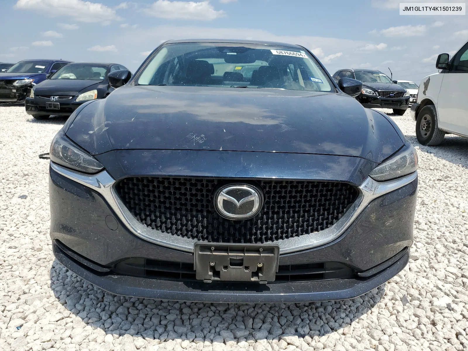 2019 Mazda 6 Grand Touring VIN: JM1GL1TY4K1501239 Lot: 68766694