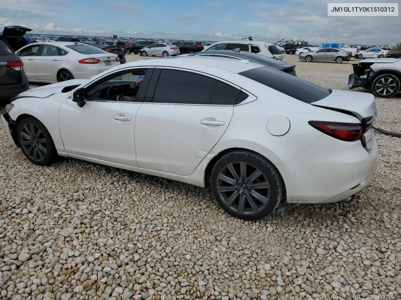 2019 Mazda 6 Grand Touring VIN: JM1GL1TY0K1510312 Lot: 68954384