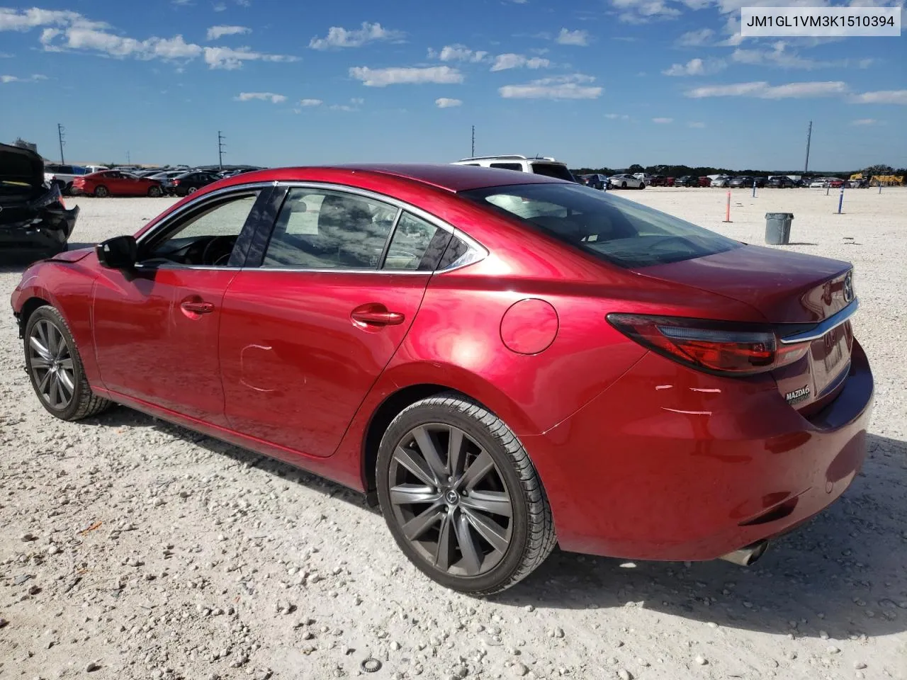 2019 Mazda 6 Touring VIN: JM1GL1VM3K1510394 Lot: 70632054