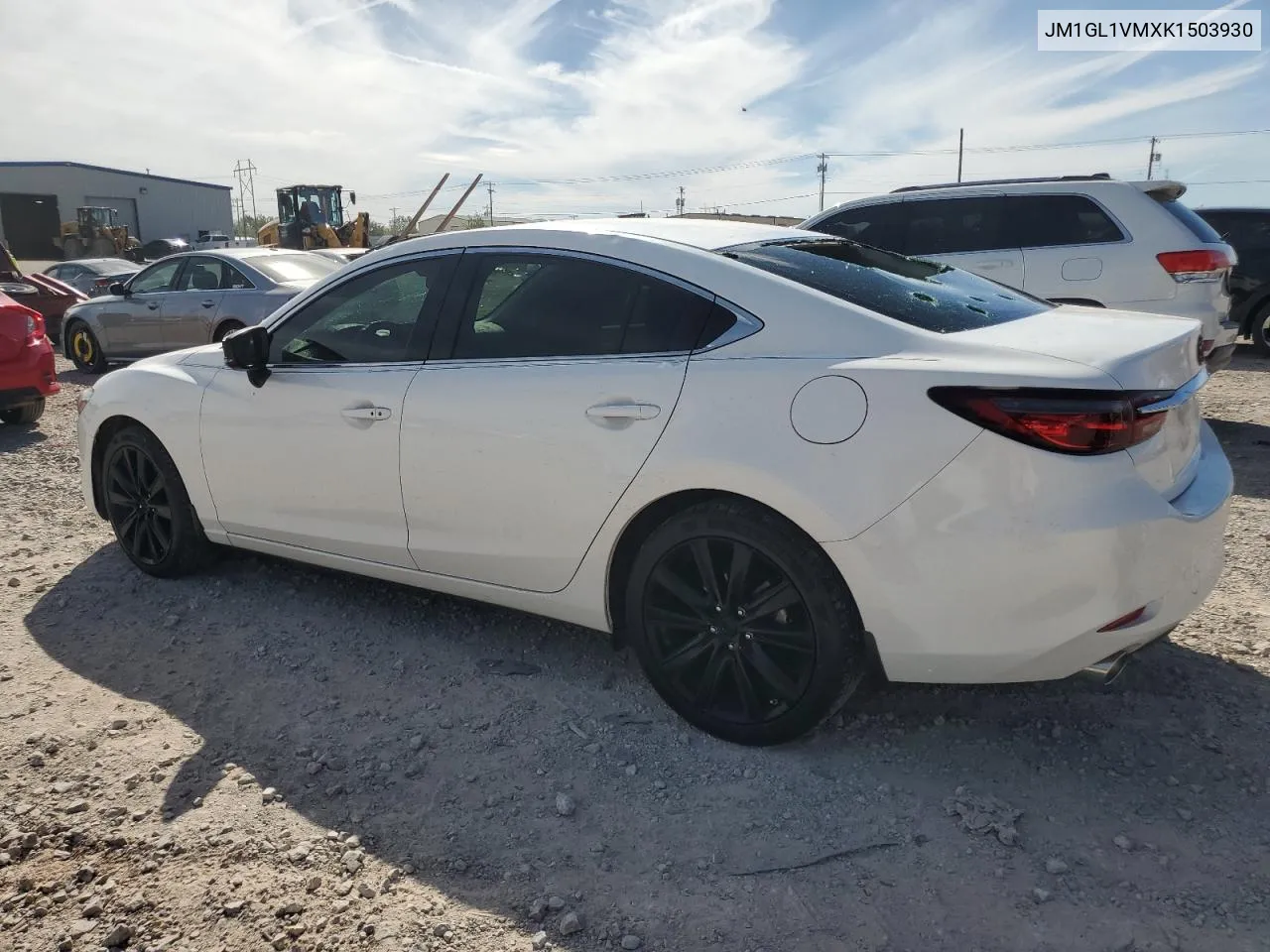 2019 Mazda 6 Touring VIN: JM1GL1VMXK1503930 Lot: 73572634